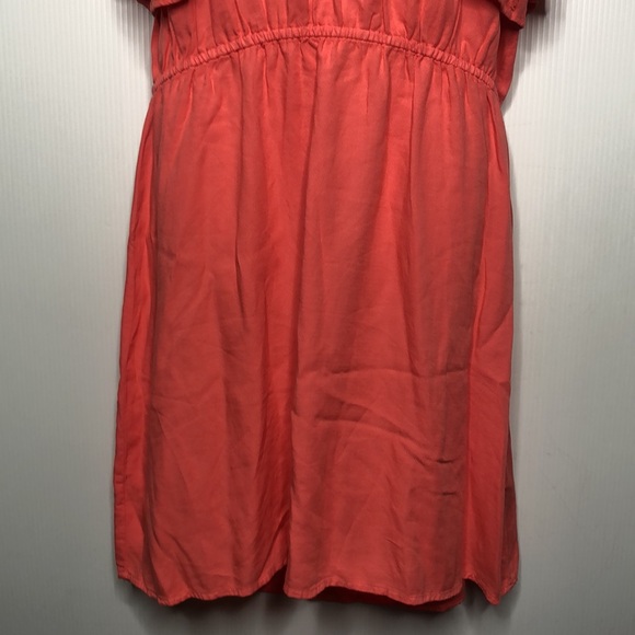 Splendid Orange Cold Shoulders Mini Dress XL NEW - Picture 4 of 11